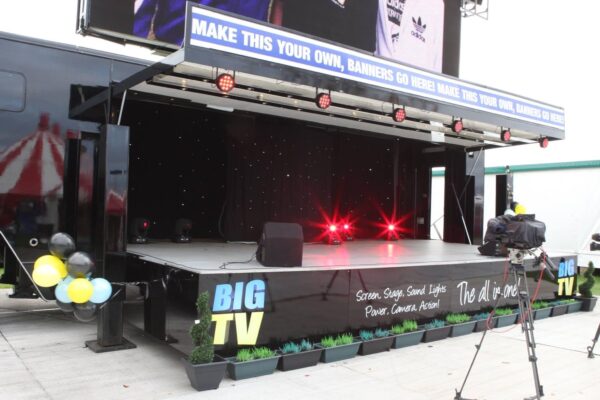 Mobile stage hire