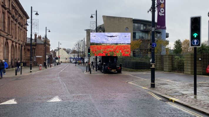 Outdoor Digital screen hire